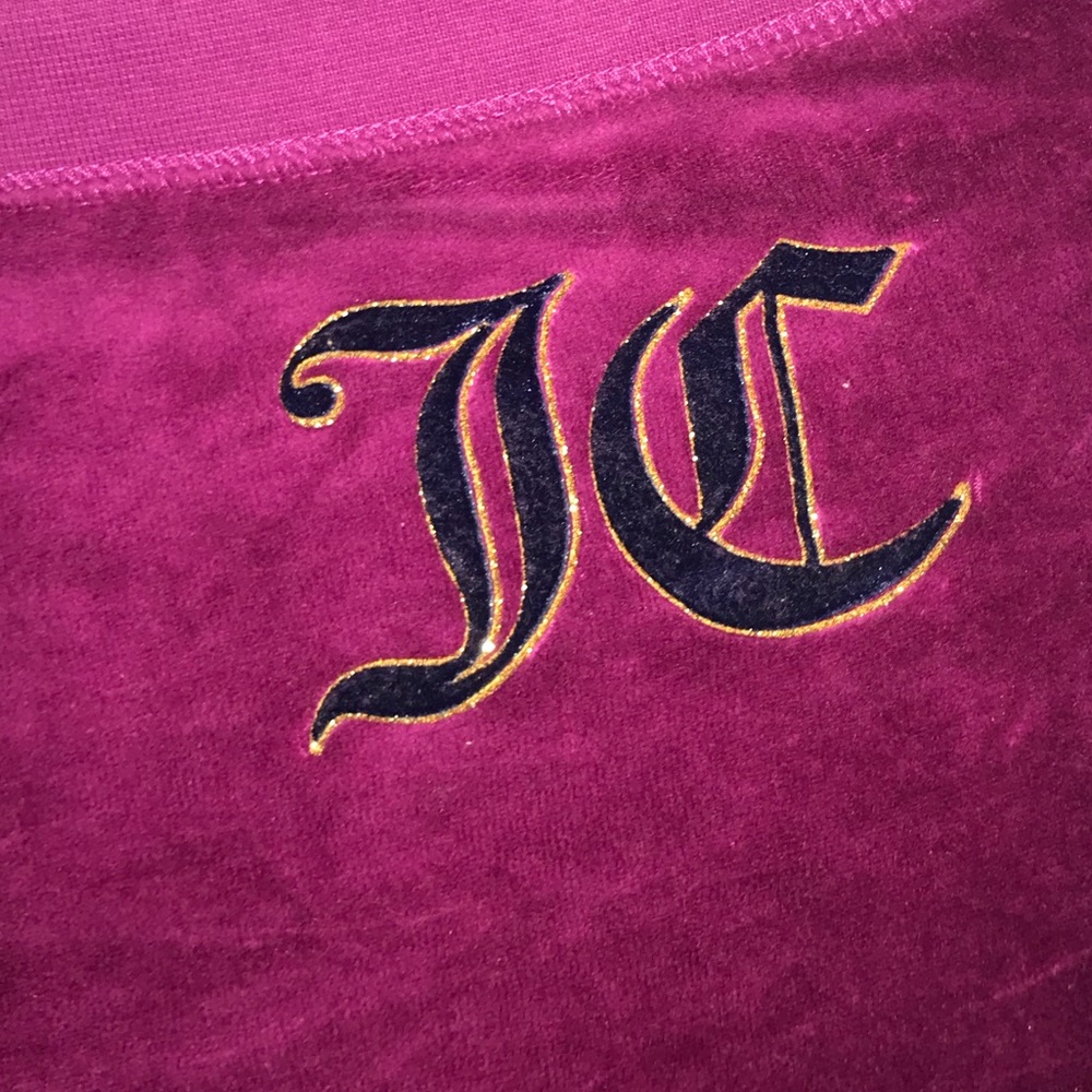 Pre owned Juicy couture sz M tracksuit deep pink.